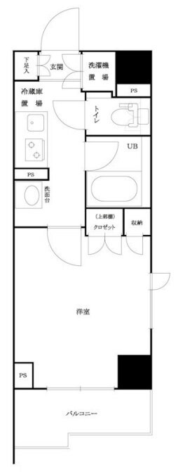 ルーブル仲六郷壱番館 7階 1K 賃貸物件詳細