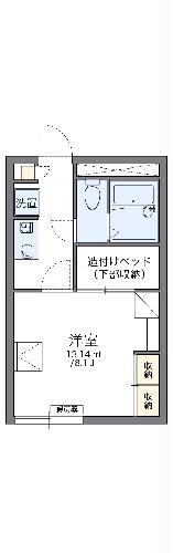 北海道札幌市豊平区福住二条５ 福住駅 1K アパート 賃貸物件詳細