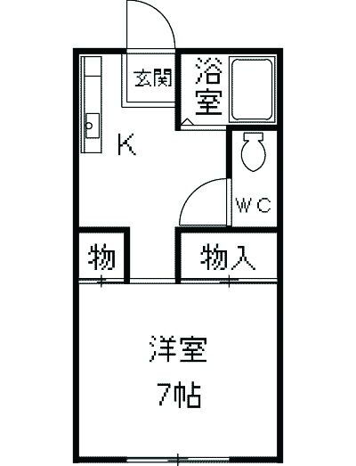 千葉県習志野市藤崎１ 京成大久保駅 1K マンション 賃貸物件詳細