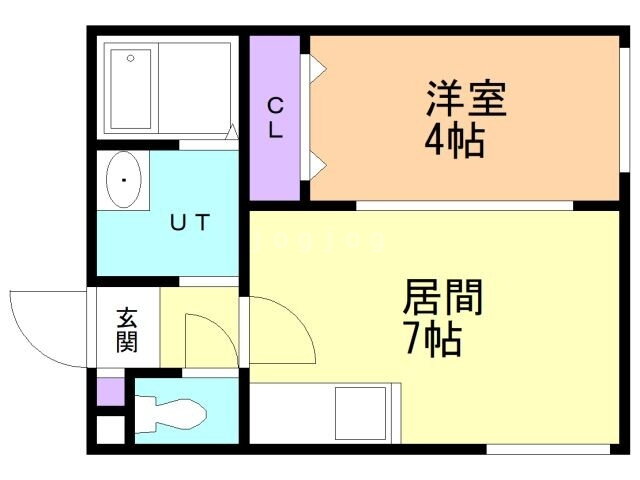 ラフィーネ発寒南ＩＩ 1階 1LDK 賃貸物件詳細