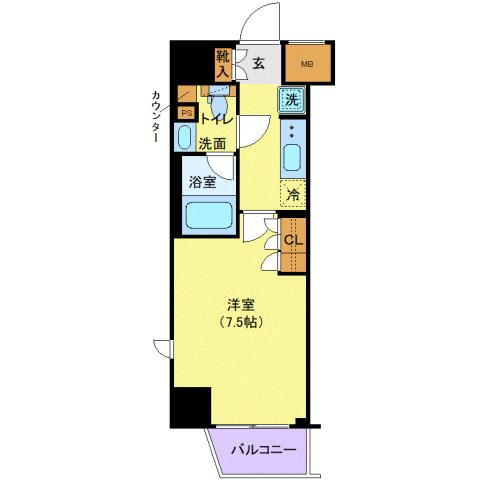 ジェノヴィア新宿早稲田グリーンヴェール 9階 1K 賃貸物件詳細