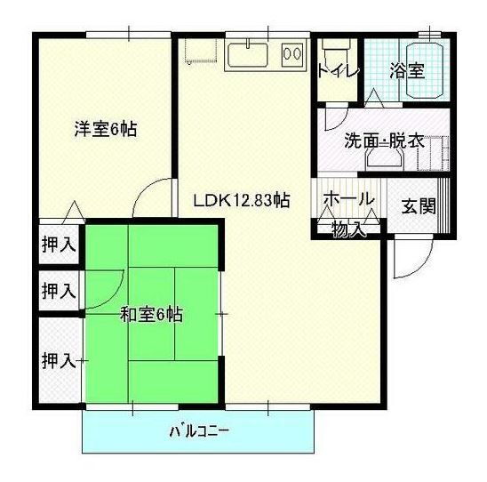 茨城県牛久市刈谷町５ 牛久駅 2LDK アパート 賃貸物件詳細