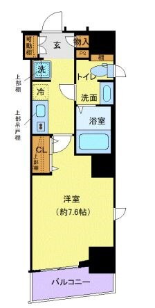 ＲＥＬＵＸＩＡ門前仲町 2階 1K 賃貸物件詳細