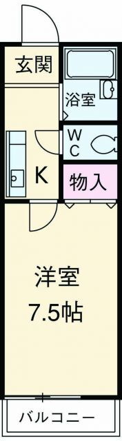 埼玉県さいたま市桜区西堀２ 中浦和駅 1K アパート 賃貸物件詳細