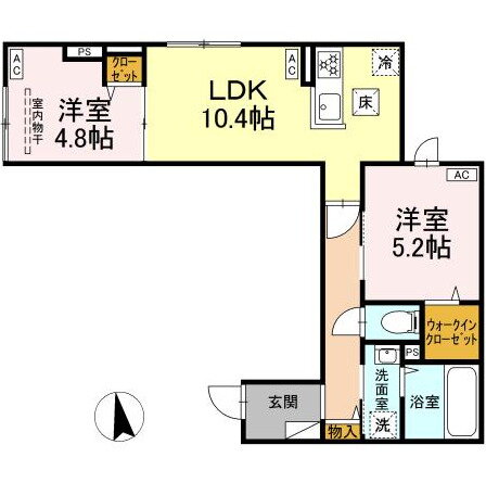 東京都墨田区東向島３ 東向島駅 2LDK アパート 賃貸物件詳細