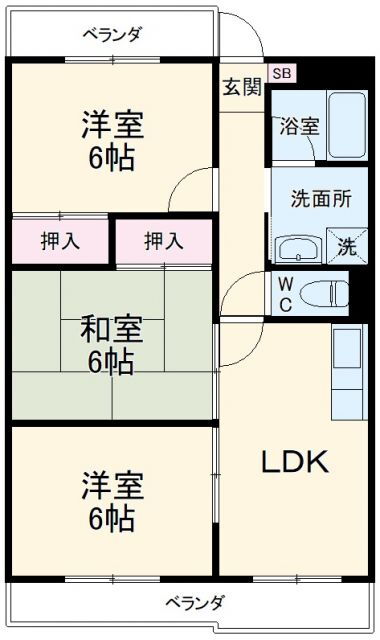 カーサピノヴェント 1階 3DK 賃貸物件詳細