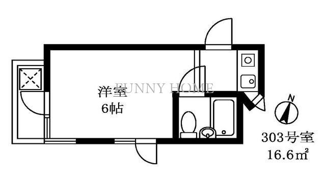 東京都世田谷区松原３ 下高井戸駅 ワンルーム マンション 賃貸物件詳細