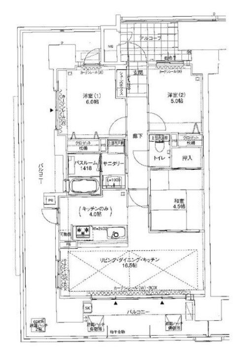 兵庫県姫路市神屋町６ 姫路駅 3LDK マンション 賃貸物件詳細