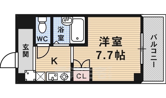 京都府京都市伏見区深草北鍵屋町 墨染駅 1K マンション 賃貸物件詳細