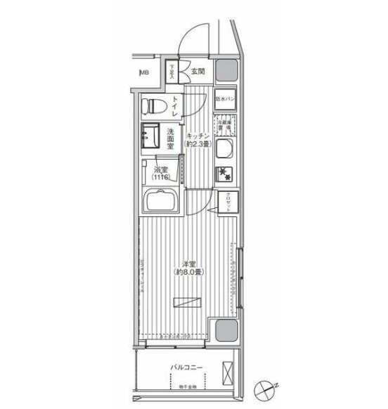 東京都台東区浅草橋１ 浅草橋駅 1K マンション 賃貸物件詳細