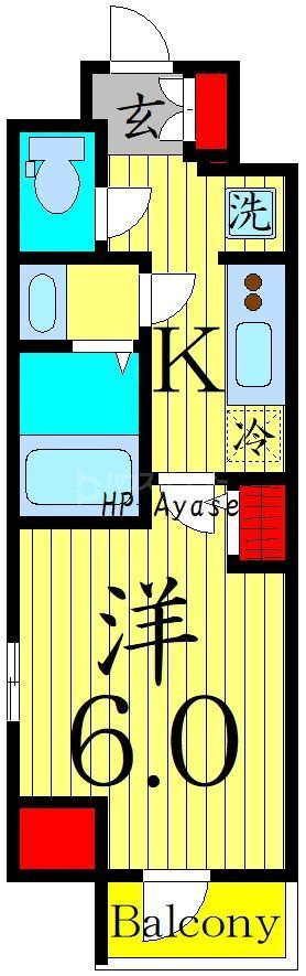 東京都葛飾区小菅３ 綾瀬駅 1K マンション 賃貸物件詳細