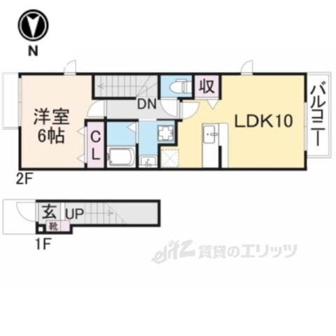 滋賀県彦根市大藪町 彦根駅 1LDK アパート 賃貸物件詳細