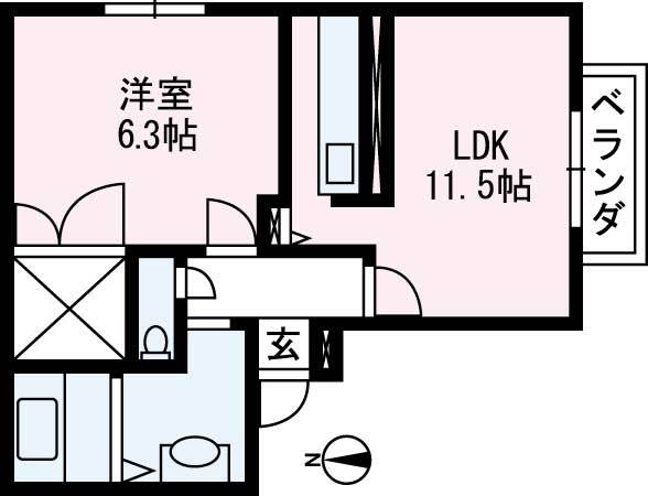 茨城県取手市宮和田 藤代駅 1LDK アパート 賃貸物件詳細