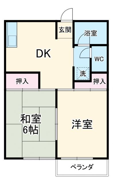愛知県豊田市美里５ 豊田市駅 2DK アパート 賃貸物件詳細