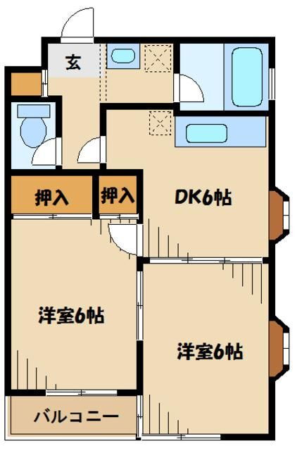 神奈川県相模原市南区文京２ 相模大野駅 2DK マンション 賃貸物件詳細