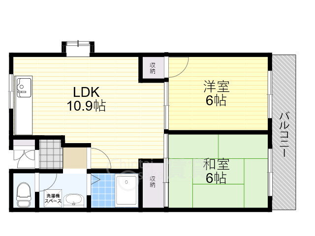 大阪府池田市渋谷３ 池田駅 2LDK マンション 賃貸物件詳細