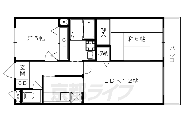 京都府京都市山科区西野小柳町 東野駅 2LDK マンション 賃貸物件詳細