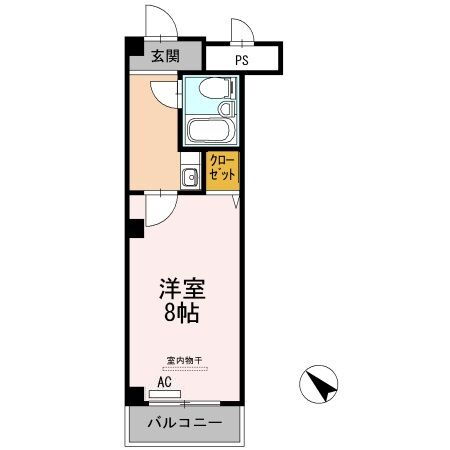 広島県三原市宮浦６ 三原駅 1K マンション 賃貸物件詳細