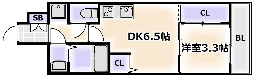 大阪府大阪市浪速区下寺２ 恵美須町駅 1DK マンション 賃貸物件詳細