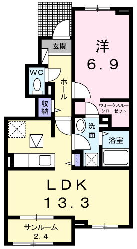 高知県土佐市高岡町甲 波川駅 1LDK アパート 賃貸物件詳細