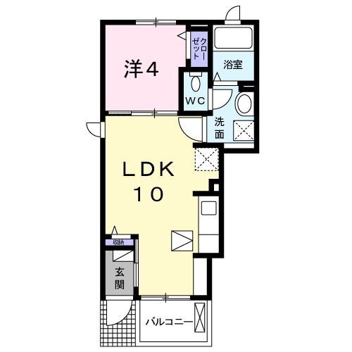 愛知県豊明市新田町錦 豊明駅 1LDK アパート 賃貸物件詳細