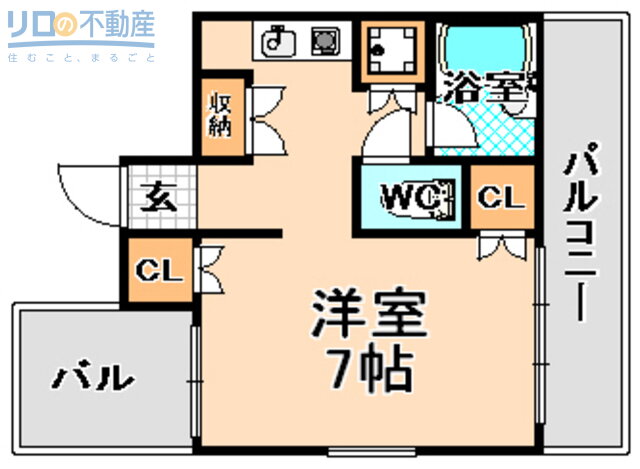 兵庫県伊丹市伊丹１ 伊丹駅 1K マンション 賃貸物件詳細