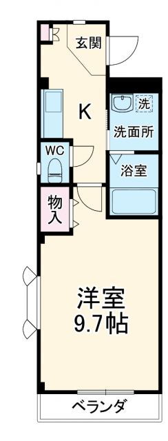 愛知県日進市浅田町森下 赤池駅 1K マンション 賃貸物件詳細