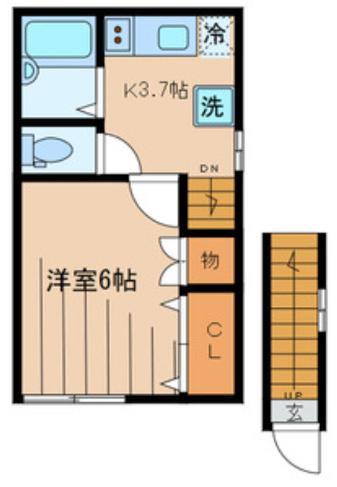 東京都中野区沼袋４ 沼袋駅 1K アパート 賃貸物件詳細