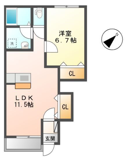 茨城県取手市井野 取手駅 1LDK アパート 賃貸物件詳細