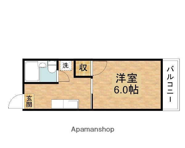 滋賀県東近江市中小路町 八日市駅 1K アパート 賃貸物件詳細
