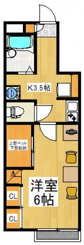 東京都東村山市秋津町３ 所沢駅 1K アパート 賃貸物件詳細