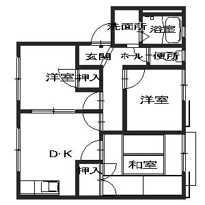 和歌山県和歌山市西庄 西ノ庄駅 3DK アパート 賃貸物件詳細