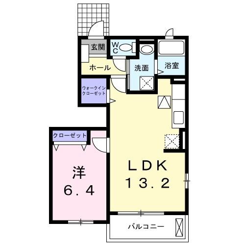 アカデミアハイツＢ 1階 1LDK 賃貸物件詳細