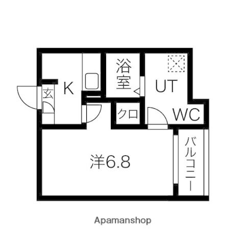 愛知県名古屋市南区観音町３ 道徳駅 1K アパート 賃貸物件詳細