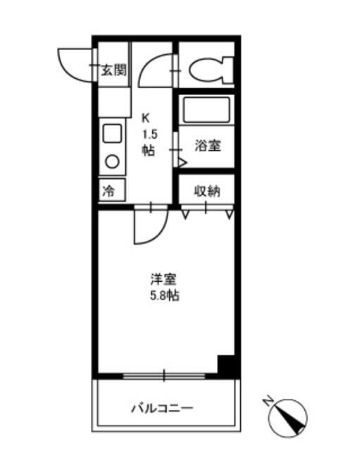 千葉県船橋市西船１ 西船橋駅 1K マンション 賃貸物件詳細