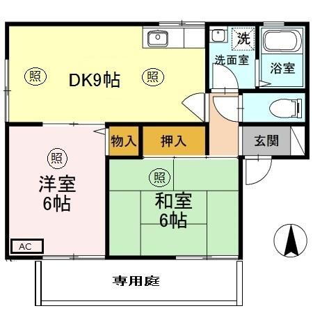 兵庫県姫路市網干区津市場 山陽網干駅 2DK アパート 賃貸物件詳細