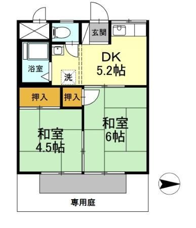 愛知県刈谷市神明町８ 刈谷駅 2DK アパート 賃貸物件詳細
