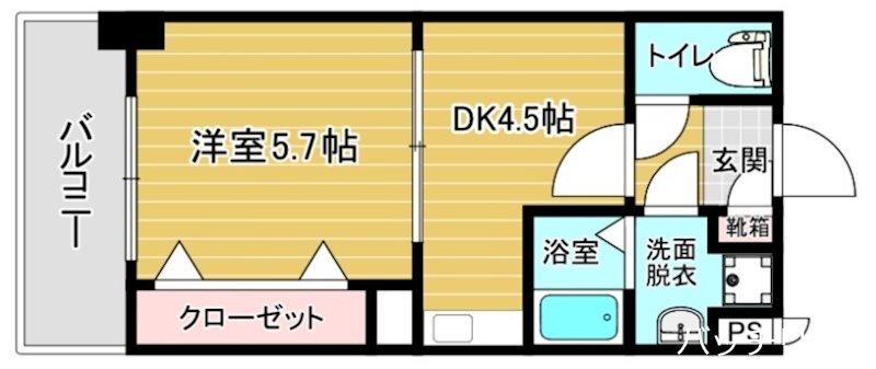 福岡県福岡市博多区築港本町 中洲川端駅 1DK マンション 賃貸物件詳細