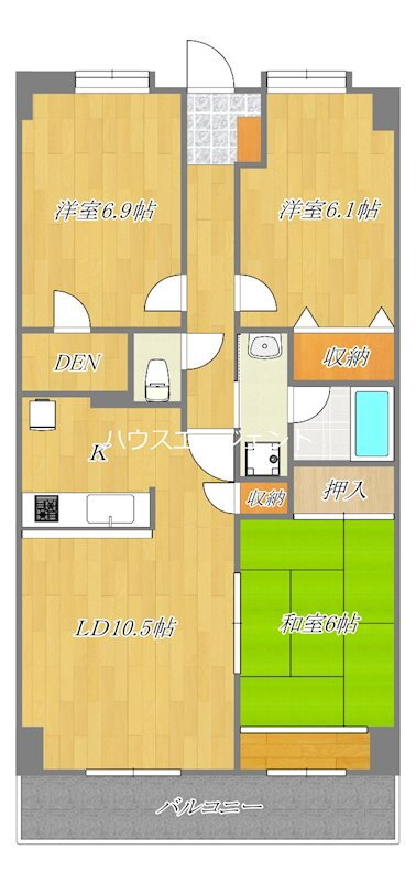 東京都江戸川区東葛西８ 葛西駅 3LDK マンション 賃貸物件詳細