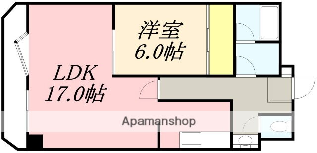 北海道函館市青柳町 青柳町駅 1LDK マンション 賃貸物件詳細