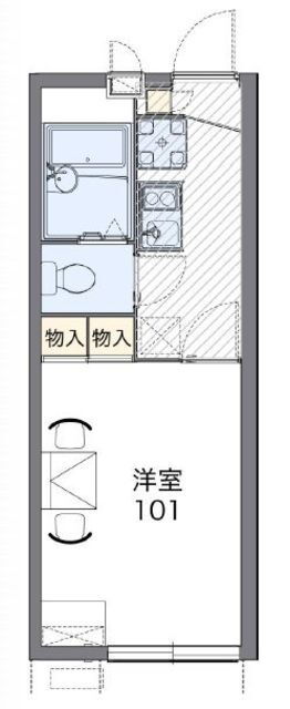 神奈川県川崎市宮前区菅生２ 生田駅 1K マンション 賃貸物件詳細