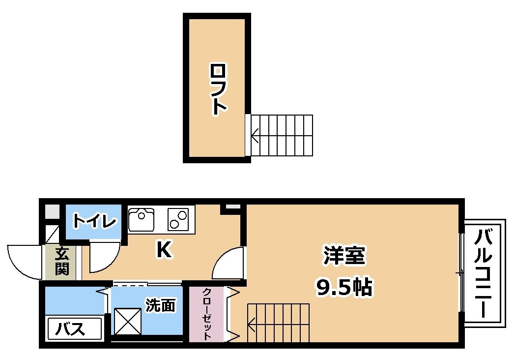 滋賀県大津市一里山４ 瀬田駅 1K アパート 賃貸物件詳細