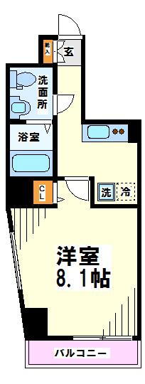 東京都府中市寿町３ 府中駅 1K マンション 賃貸物件詳細