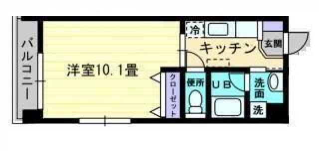 愛媛県松山市柳井町２ 石手川公園駅 1K マンション 賃貸物件詳細