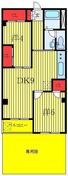 板橋コーポラス 1階 2DK 賃貸物件詳細