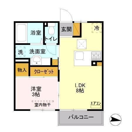 茨城県日立市田尻町１ 小木津駅 1LDK アパート 賃貸物件詳細