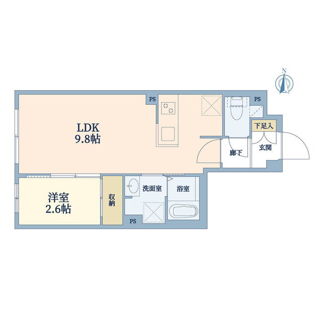 東京都江東区新大橋２ 森下駅 1LDK マンション 賃貸物件詳細