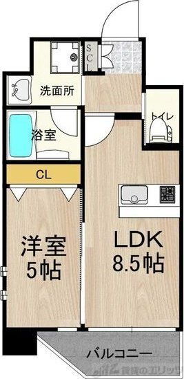 大阪府吹田市南吹田５ 江坂駅 1LDK マンション 賃貸物件詳細