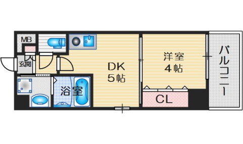 大阪府高槻市京口町 高槻市駅 1DK マンション 賃貸物件詳細
