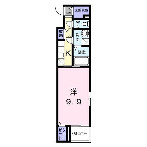 東京都小平市美園町２ 小平駅 1K マンション 賃貸物件詳細